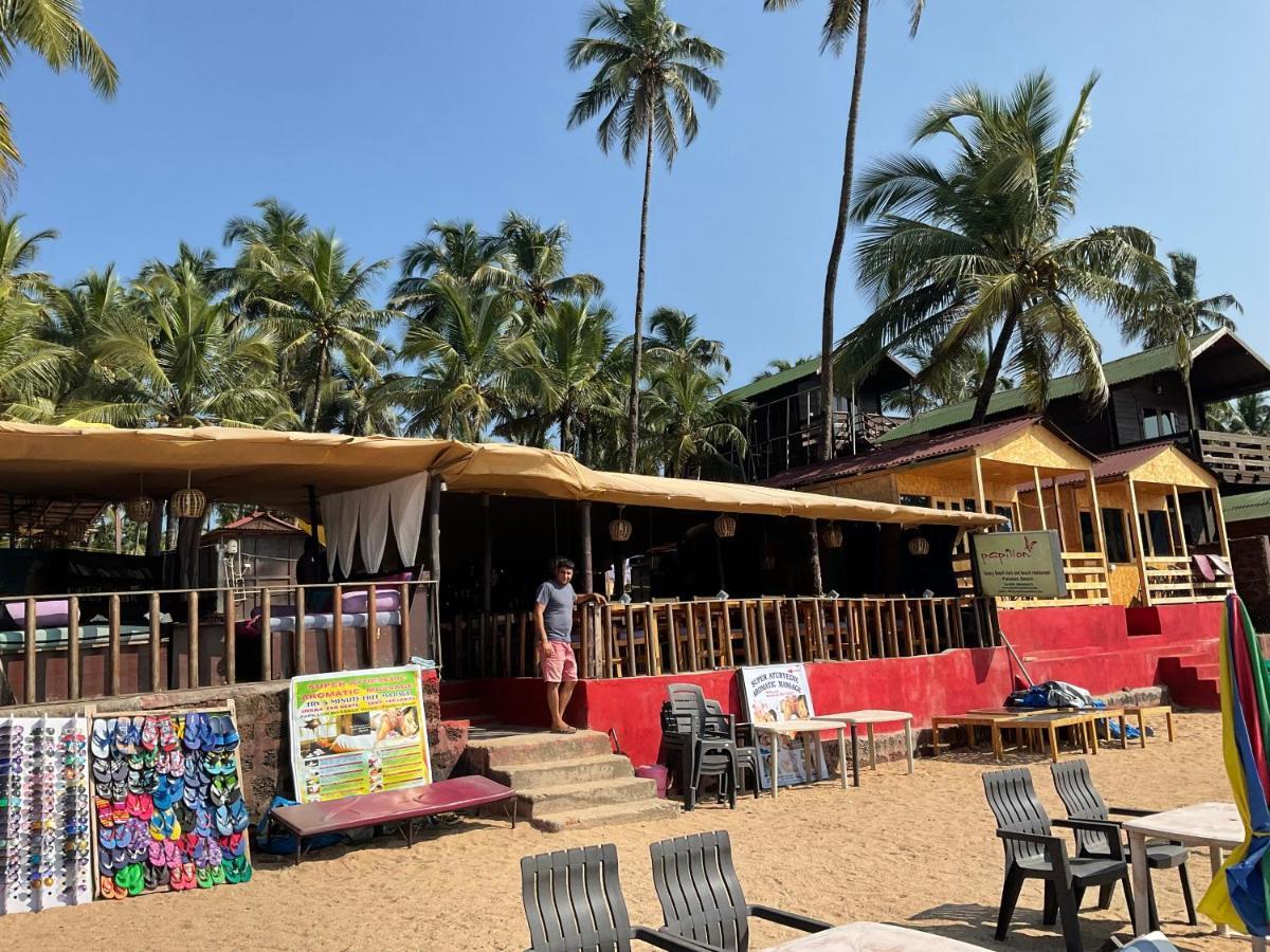 Hotel Papillon Beach Huts Palolem Exterior foto